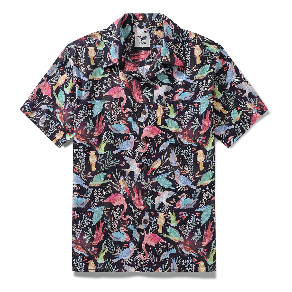Hawaiian Shirt For Men Birdwatcher's Dream By Rebecca Elfast Shirt Cam ...