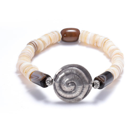 Natural Stone Bracelets for Men - Agate