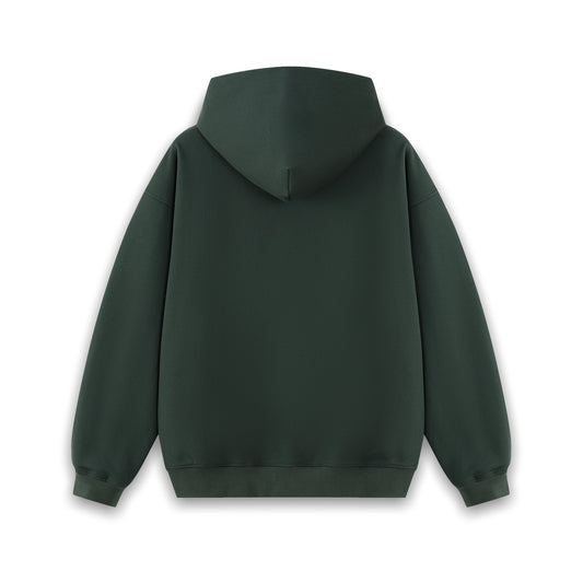 Yiume Hoodie For Men Casual Classic Basic Hoodie - DARK GREEN