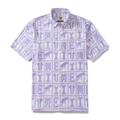 Chemise hawaïenne pour hommes Yume imprimé boutonné à manches courtes Aloha Shirt Tencel™