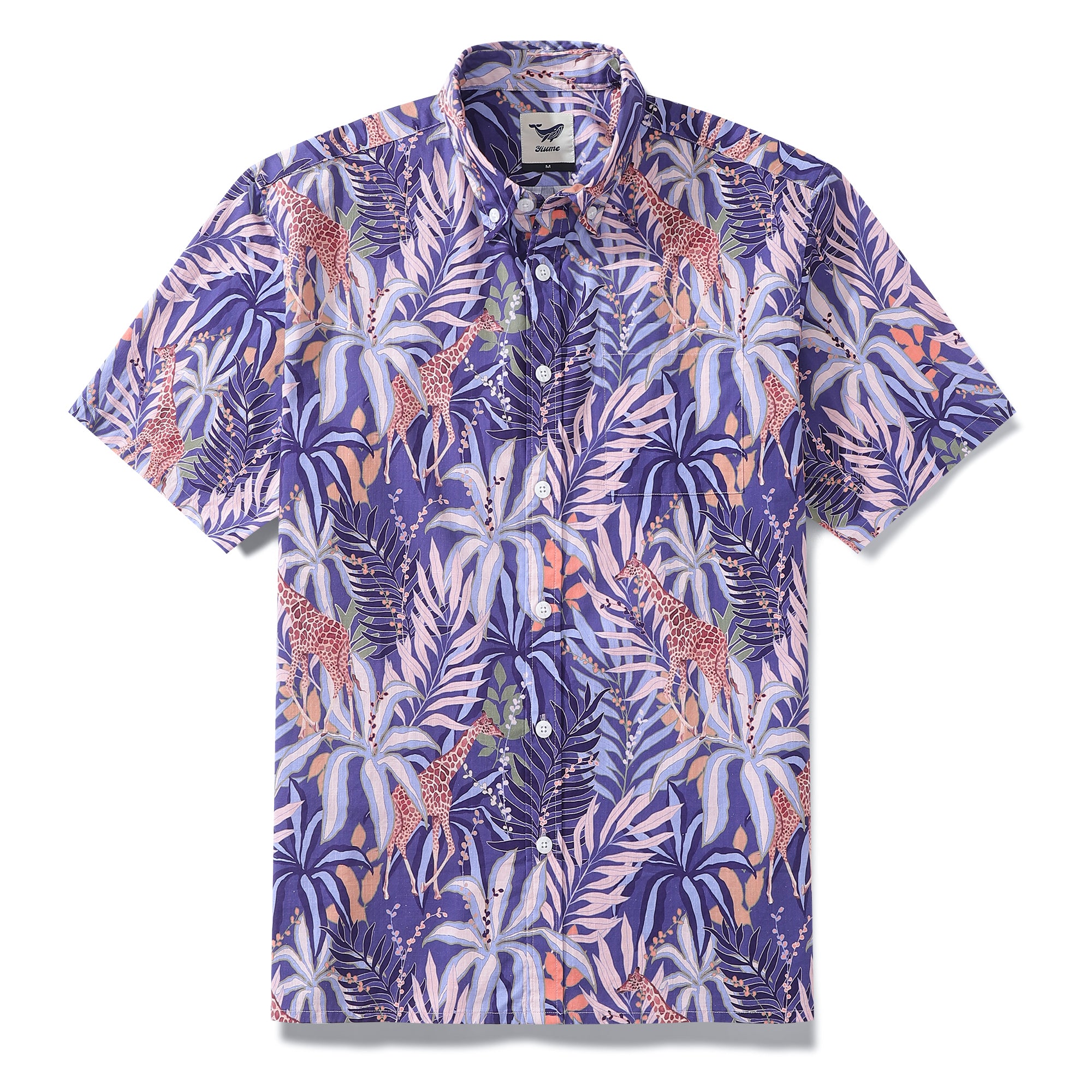 Camisa hawaiana de algodón con botones y manga corta para hombre, camisa Vinatge Aloha de los años 30