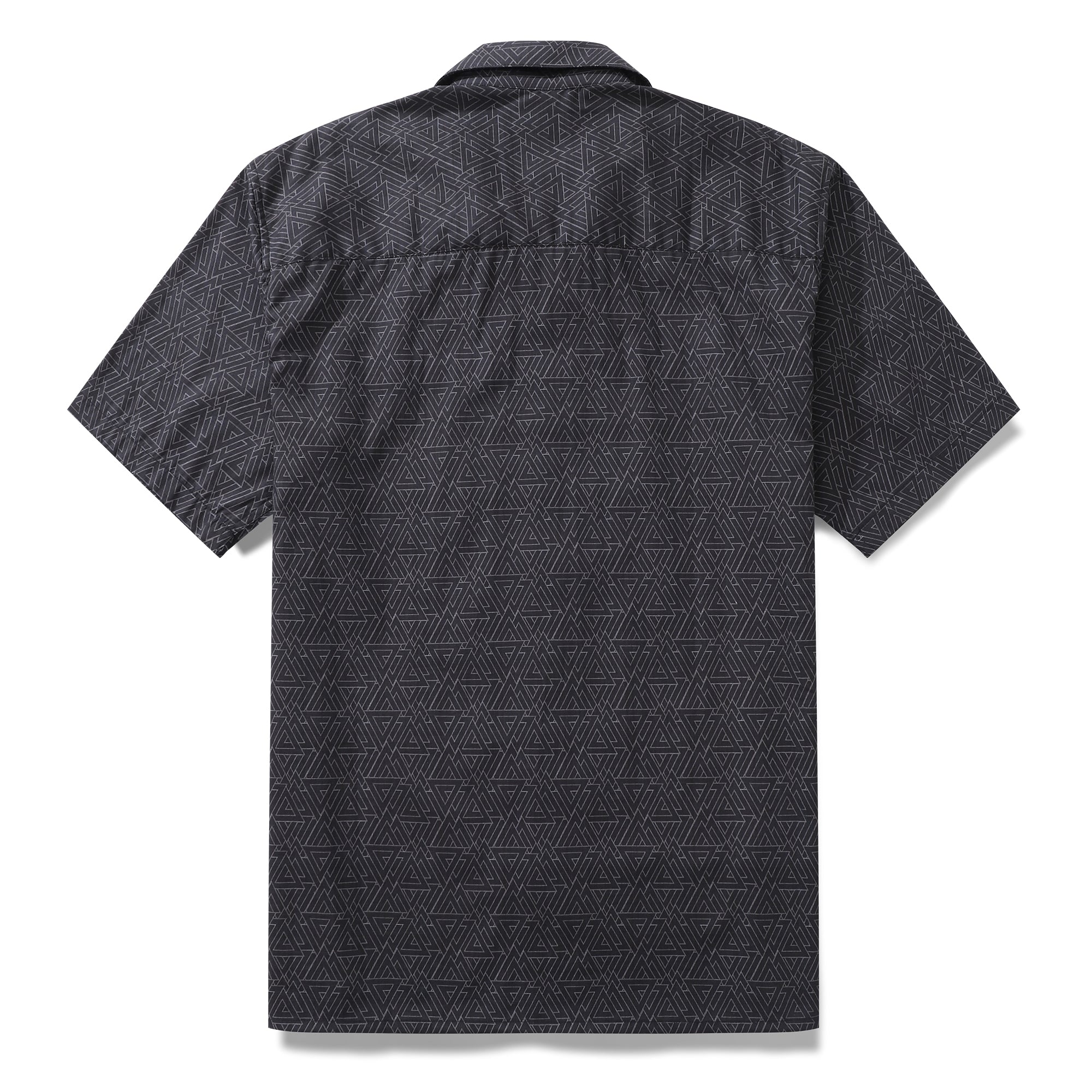Camisa hawaiana para hombre Camisa con estampado Fenrir Cuello de campamento 100% algodón