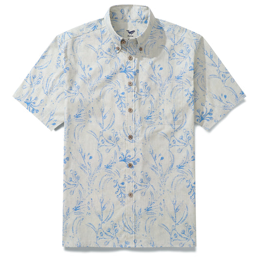Hawaiian Shirt For Men The Transylvanian Estate Button-down Shirt Short Sleeve 100% Cotton Shirt