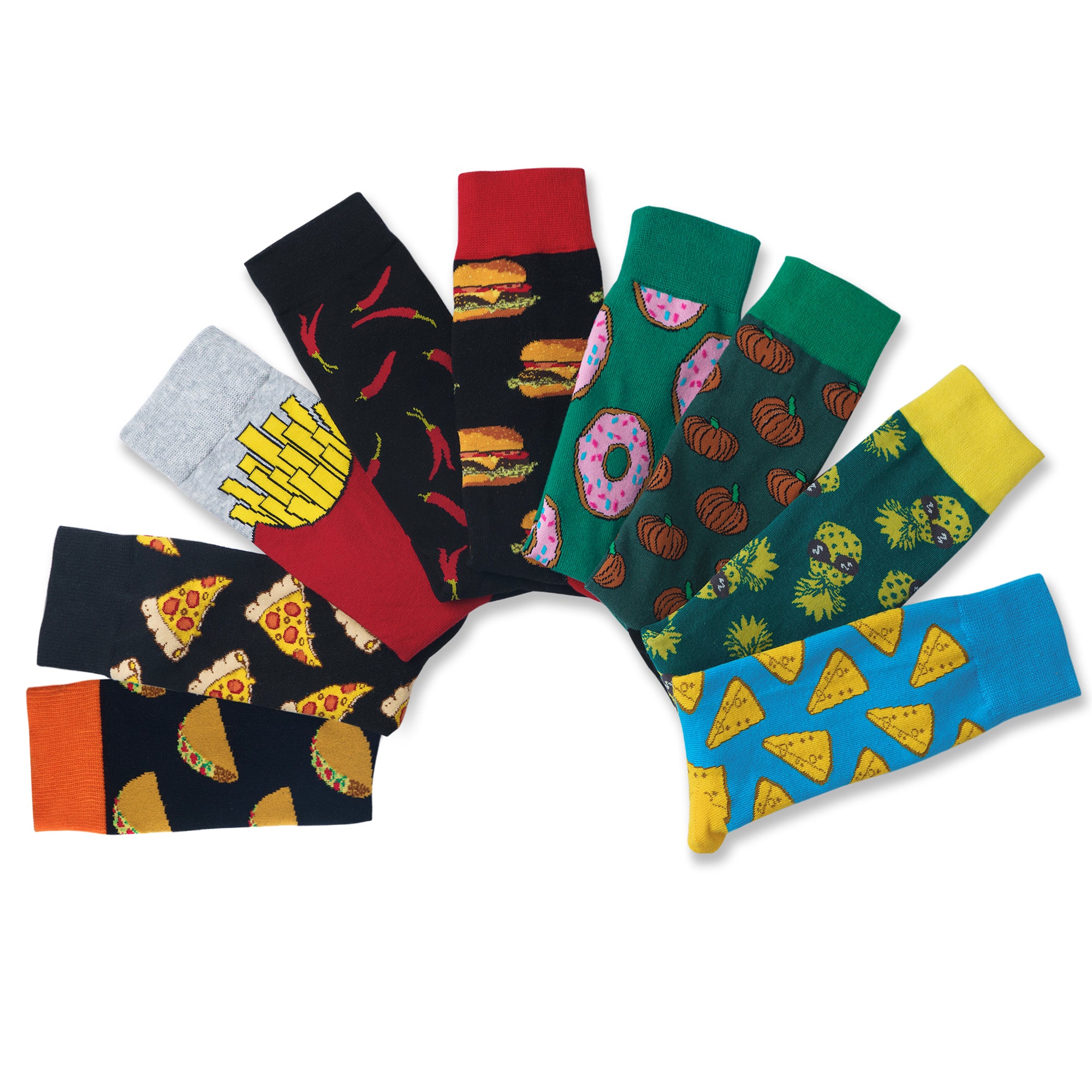 Taco Print Men Socks