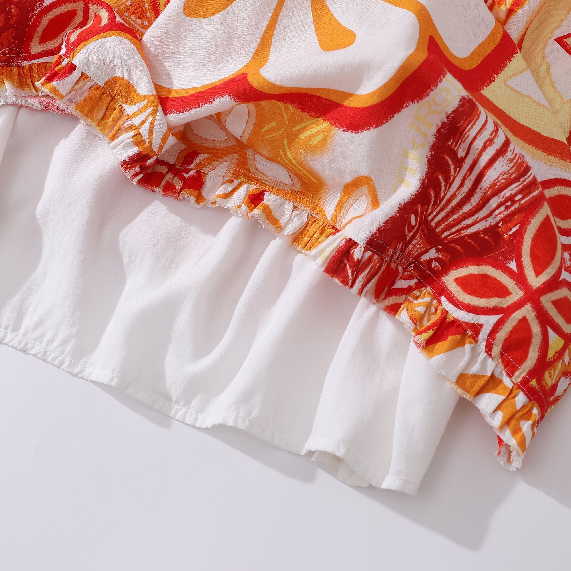 Hawaiian Dress For Women Summer Vacation Dress Tikirob Designer V-Neck Dress