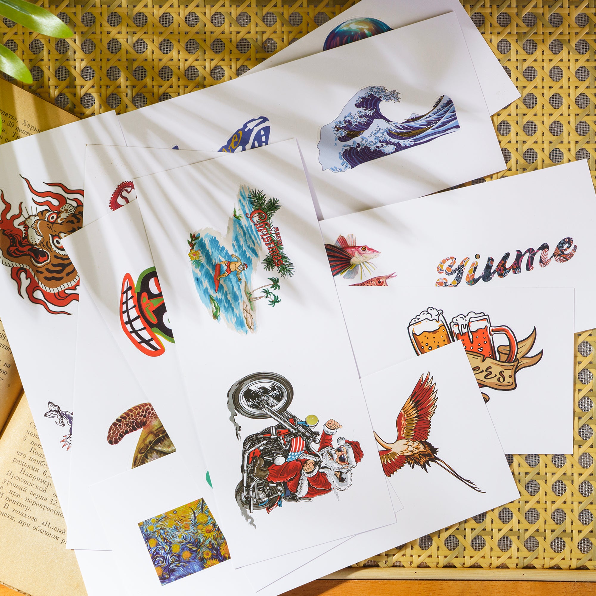 Yiume Art Stickers 1 Pack (20 Stickers)