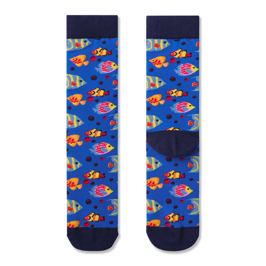 Fish Print Men Socks