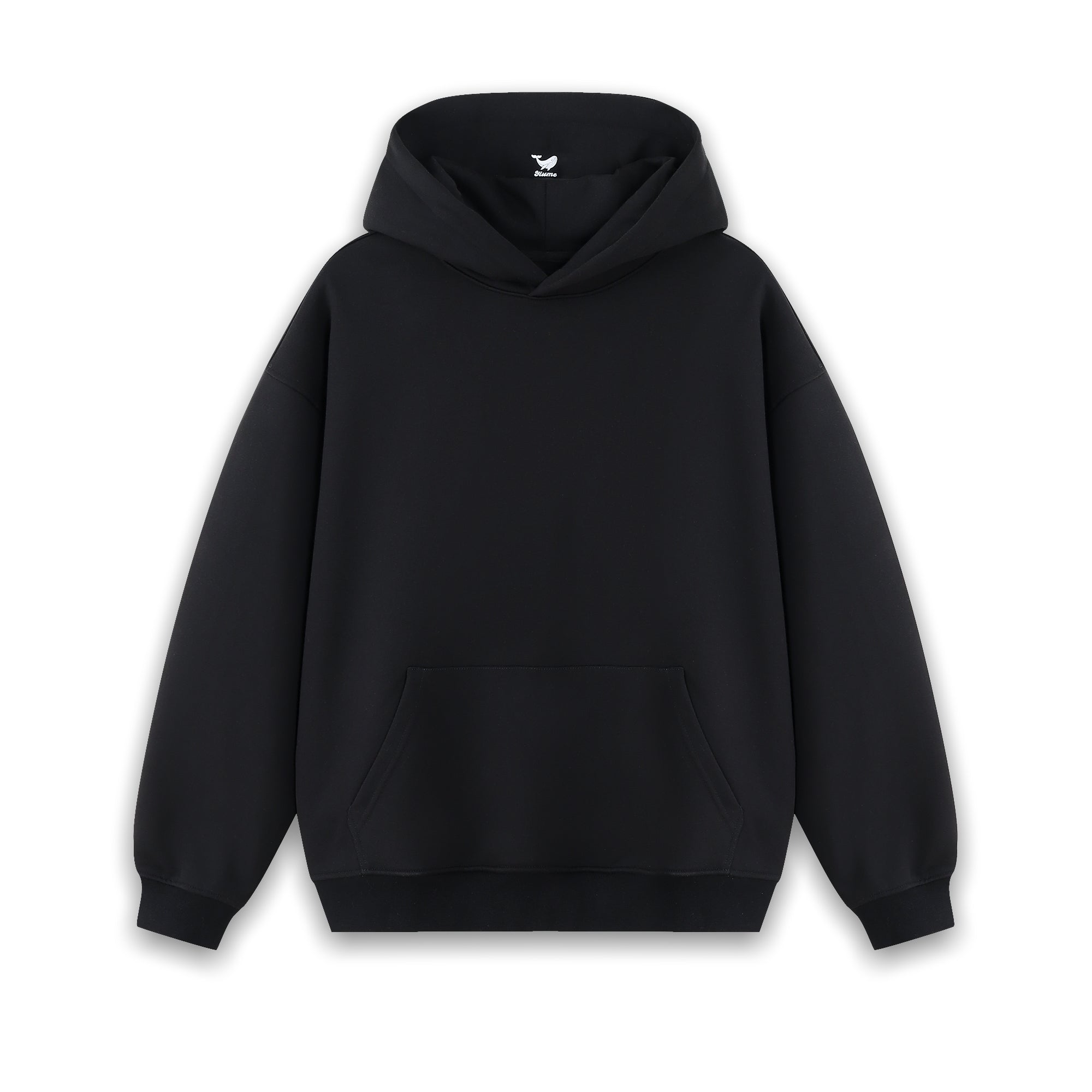 Sudadera con capucha hawaiana para hombre Sudadera con capucha básica clásica - NEGRO