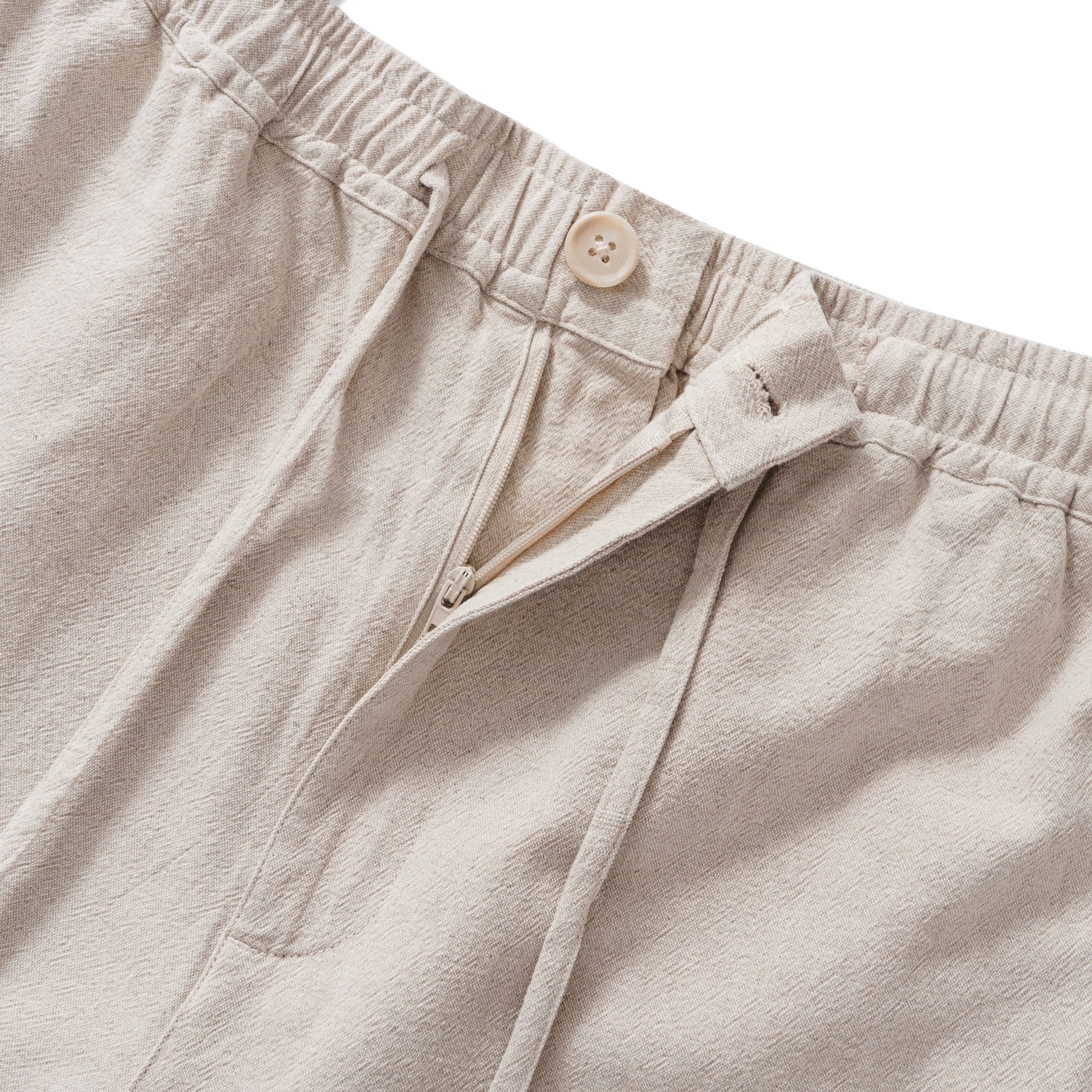 Mens Linen Shorts Mid-Rise Straight Bermuda 8-10 Inch Shorts - FLAXEN Version 3.0