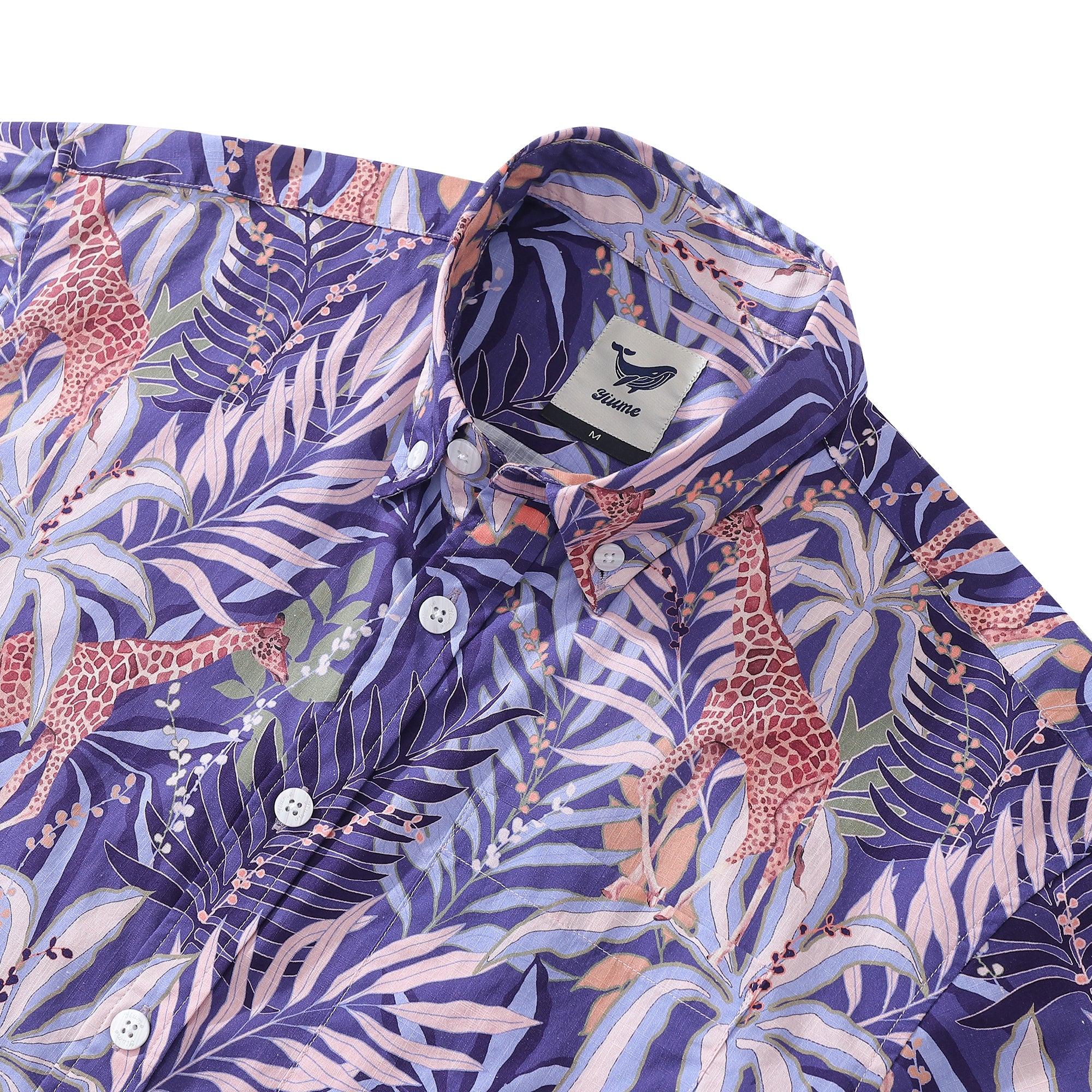 Camisa hawaiana de algodón con botones y manga corta para hombre, camisa Vinatge Aloha de los años 30