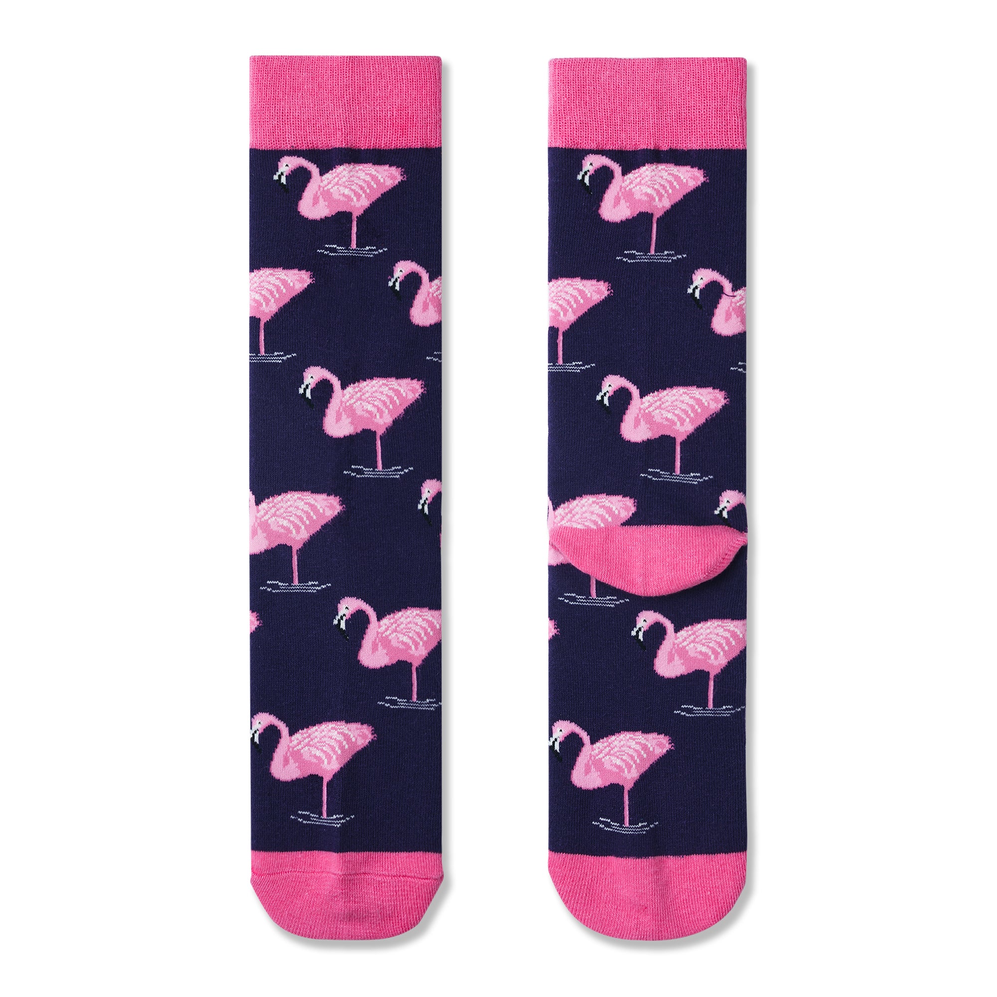 Flamingo Print Men Socks