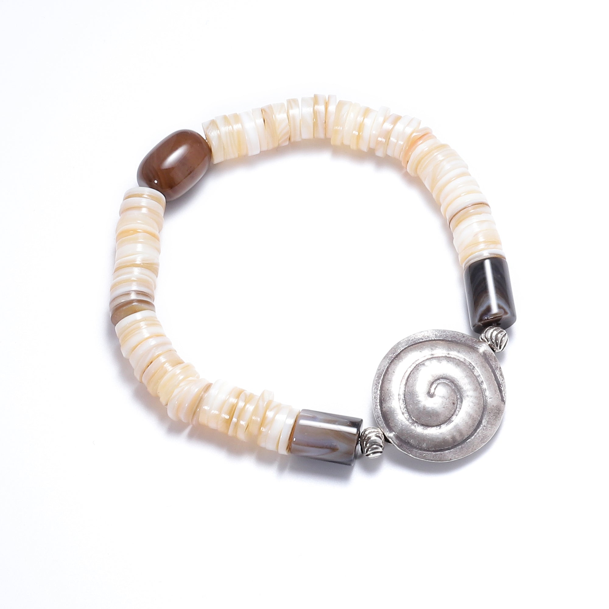 Natural Stone Bracelets for Men - Agate