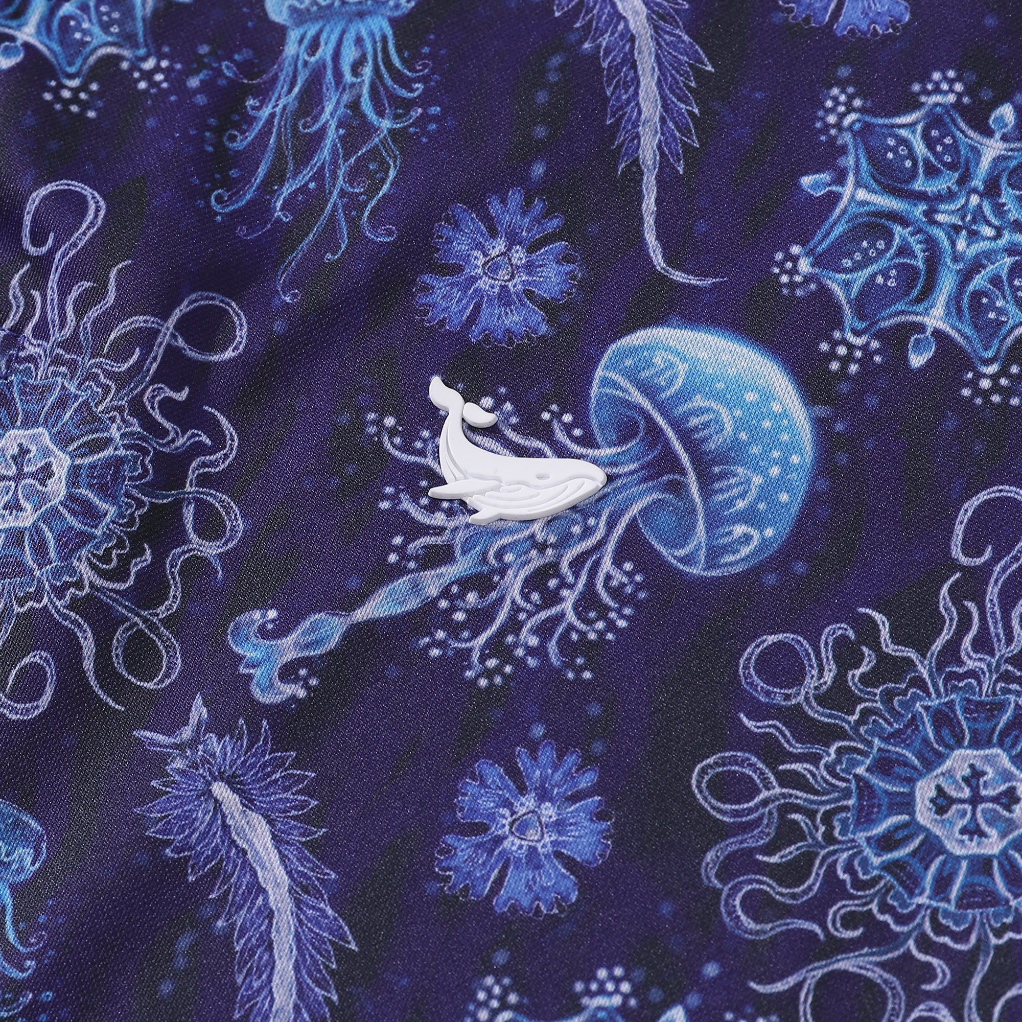Camisa Polo de Manga Corta para Hombre con Estampado Luminocean de Luova Flow