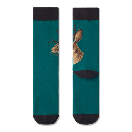 Deer Print Men Socks