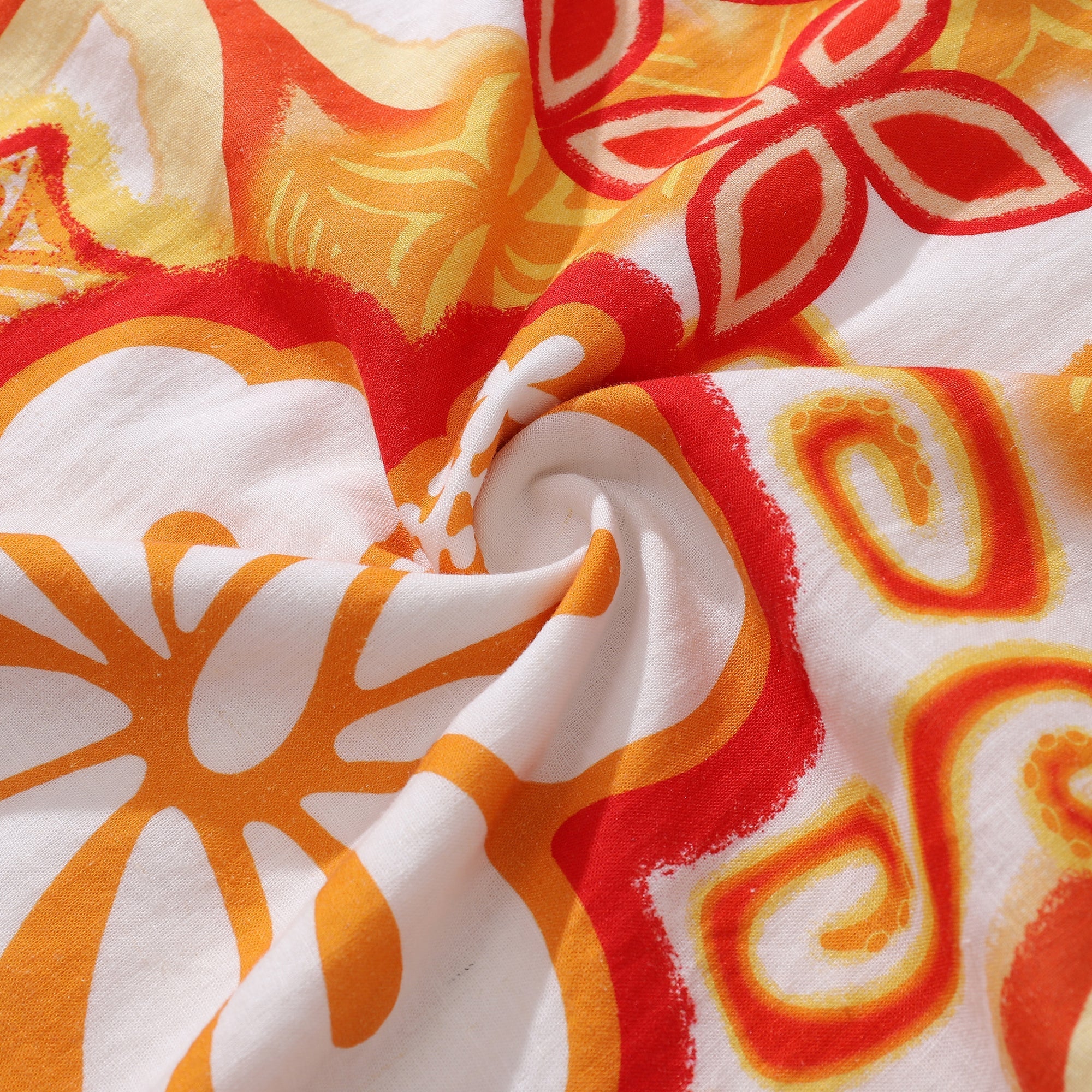 Hawaiian Dress For Women Summer Vacation Dress Tikirob Designer V-Neck Dress
