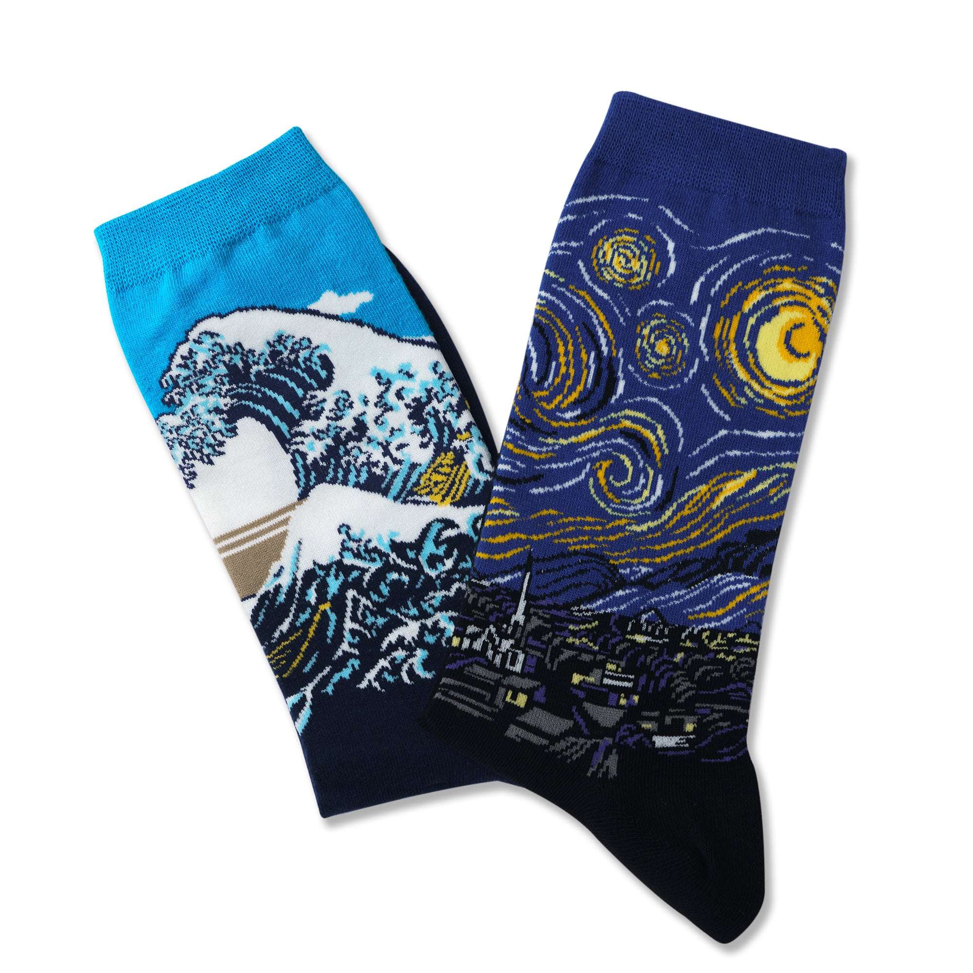 Van Gogh's Starry Night Print Men Socks