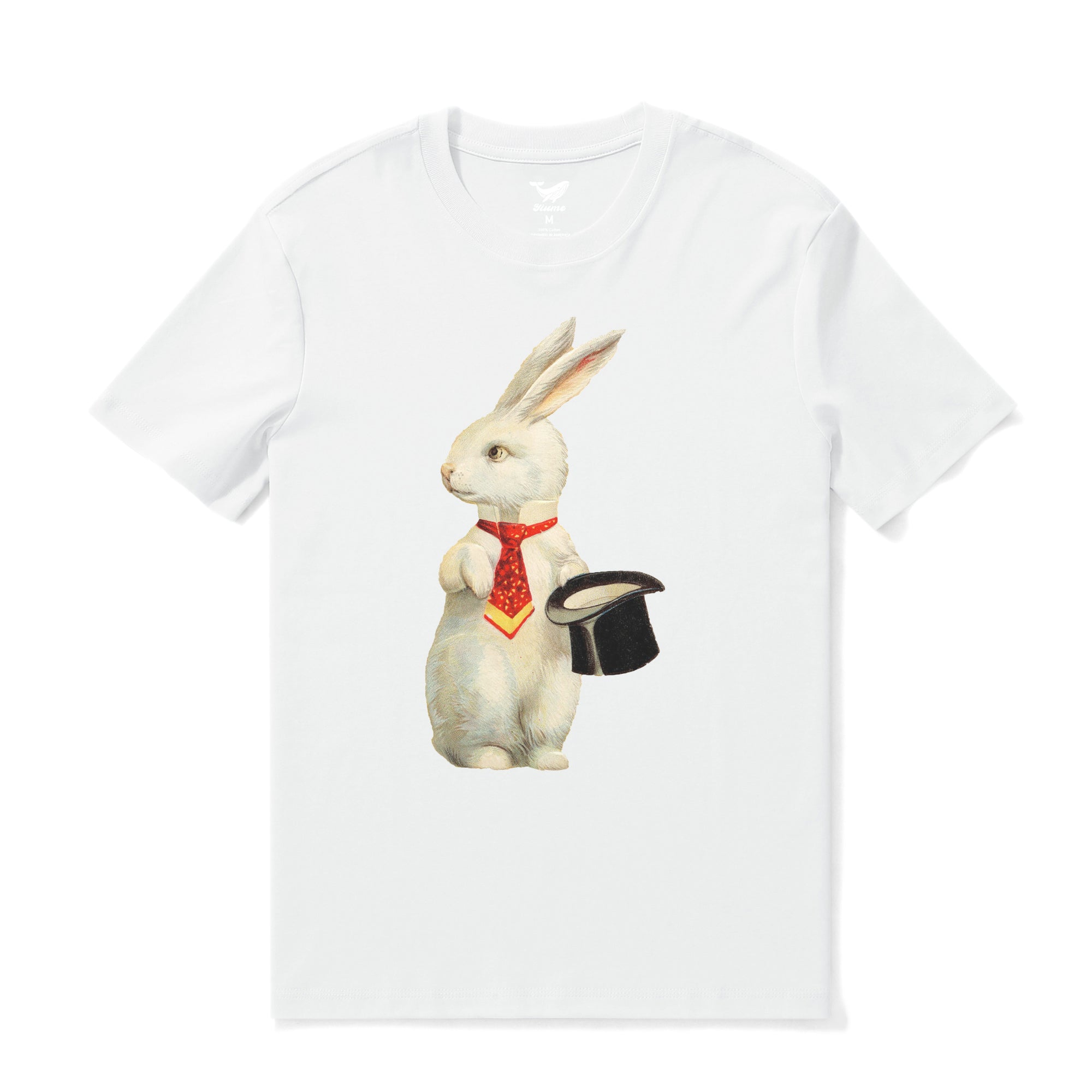 Camiseta hawaiana de Pascua para hombre Camiseta Best Easter Wishes Cuello redondo 100% algodón - BLANCO