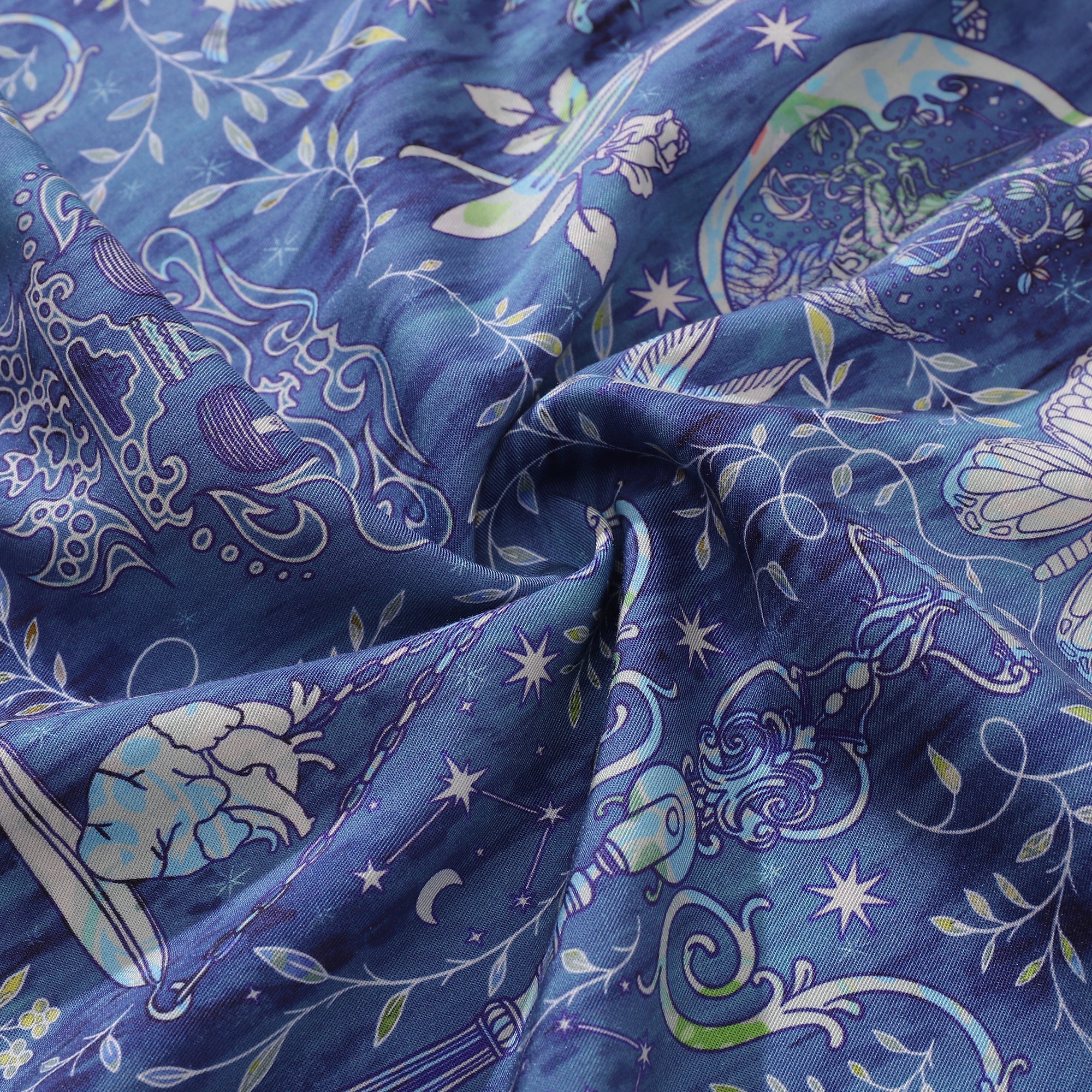 Camisa Hawaiana para Hombre Estampado Libra Tencel™ de Botones Cortos Aloha